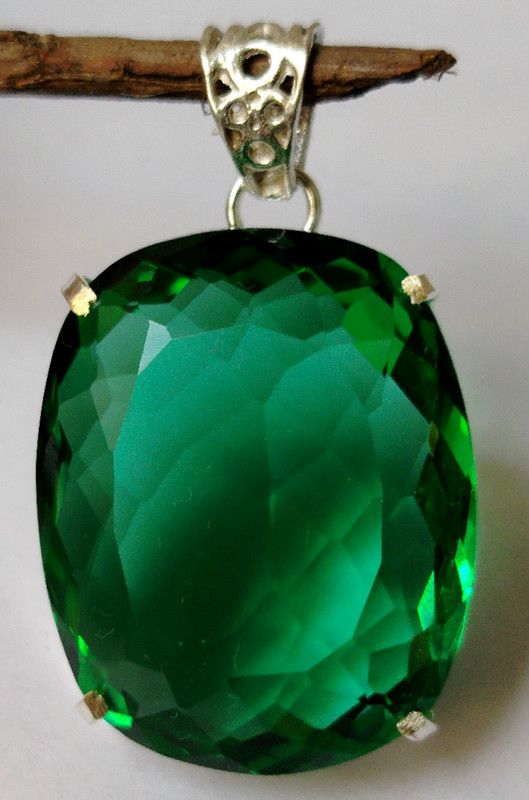 98.80 Ct. AAA+ Oval Cut Aquamarine Gemstone 925 Sterling Silver Pendant For Gift gallery