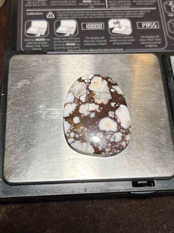 Wild Horse Magnesite Cabochon 73ct High Grade Pattern Crazy Horse Jasper Cab gallery