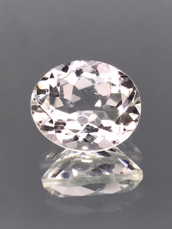 Herkimer Diamond New York 5 Carat Oval Cut Unheated Quartz Natural Gem