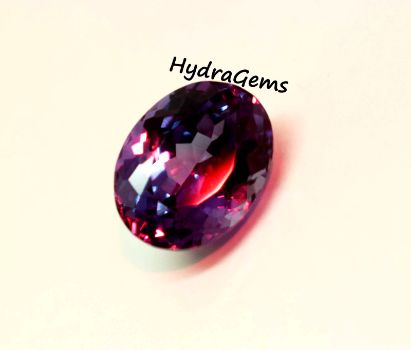 5.85Carat Natural Alexandrite Russia Origin Color Change Oval Cut Fine Loose Gem