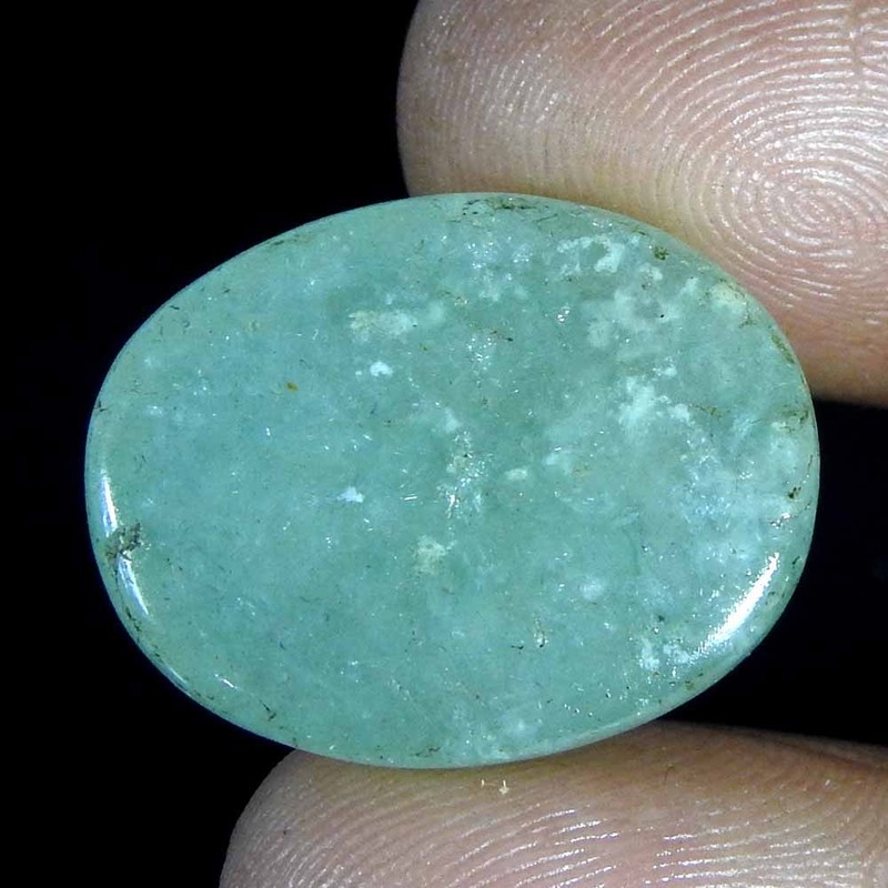 47.90Cts100%Natural Blue Amethyst Agate Oval Cabochon Loose Gemstones gallery