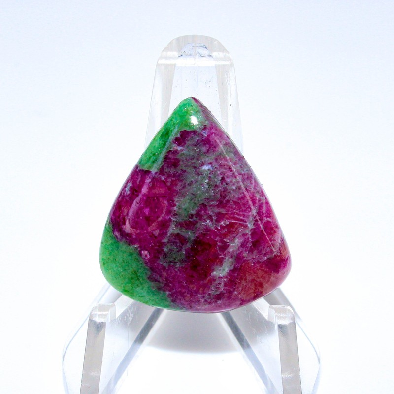 35.50 Ct. Premium Ruby Zoisite Pear Cabochon Loose Gemstone 26x22x6 mm