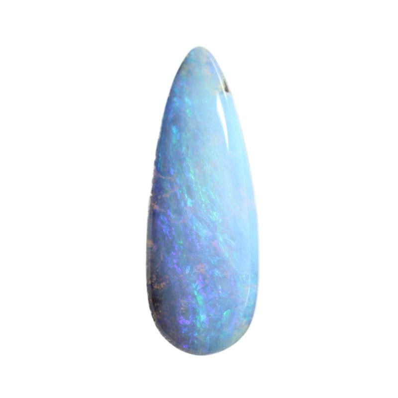 Boulder opal 15.37ct 29 x 10.6mm Australian opal natural solid unset stone
