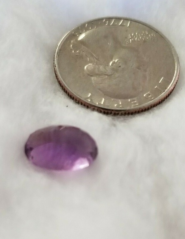 Amethyst 4.37 Carat 100% Natural Brazil Unheated, Untreated Purple Gemstone gallery