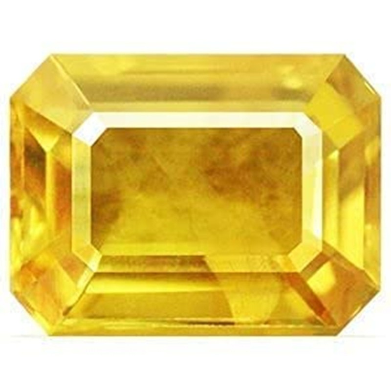 9.90 Carat 10.25 Ratti Unheated Untreated Ceylone Yellow Sapphire Pukhraj Stone