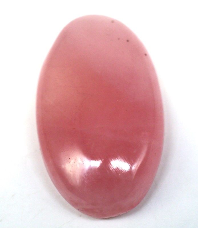 62 Ct 10X21X36 mm Top Natural Pink Rose Quartz Oval Cabochon Gemstone PD-169