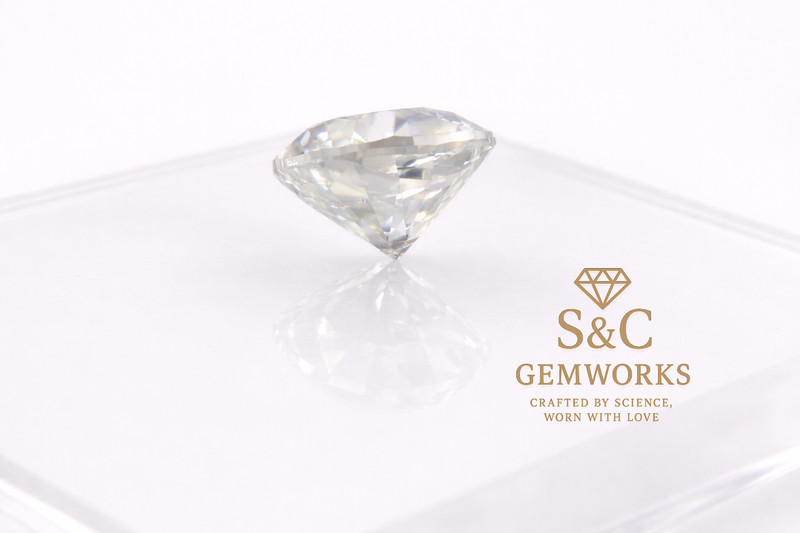 Moissanite Cushion Cut Gemstones Colour D VVS1 with certificate - Various Sizes gallery