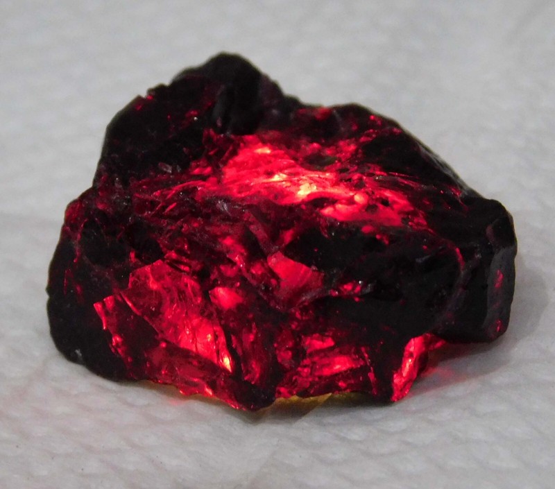 76.60 Ct Natural Crystal Raw Rough Red Garnet Rare Reiki Stone Specimens Gem gallery