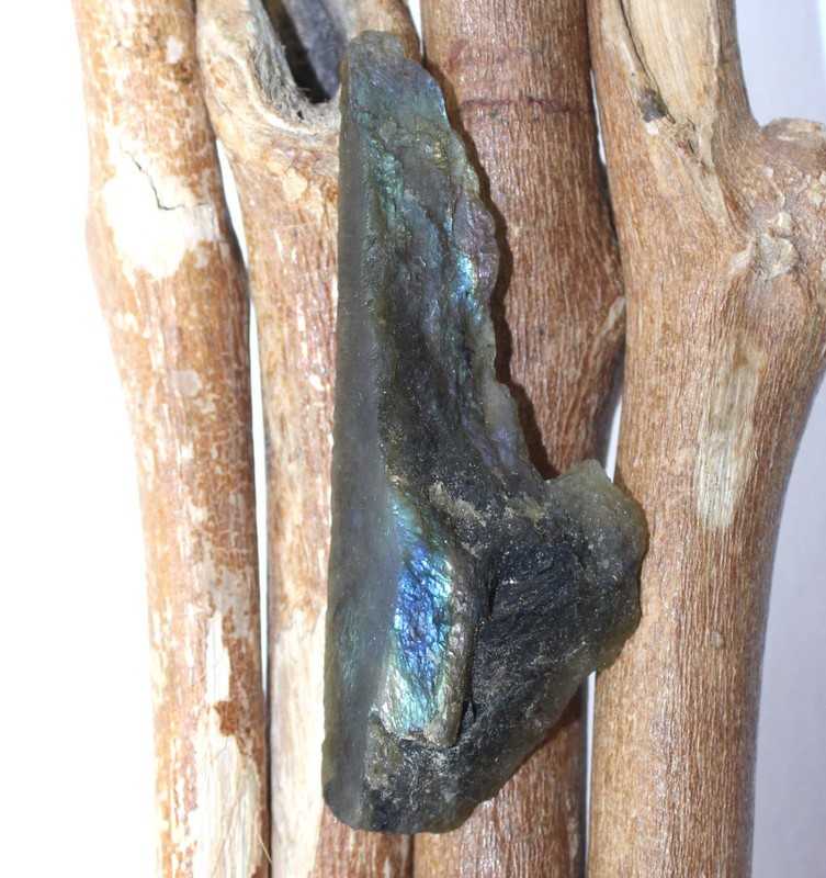 91.30 Ct Natural Rainbow Shine Labradorite Gemstone Slab Mineral Specimen Rough