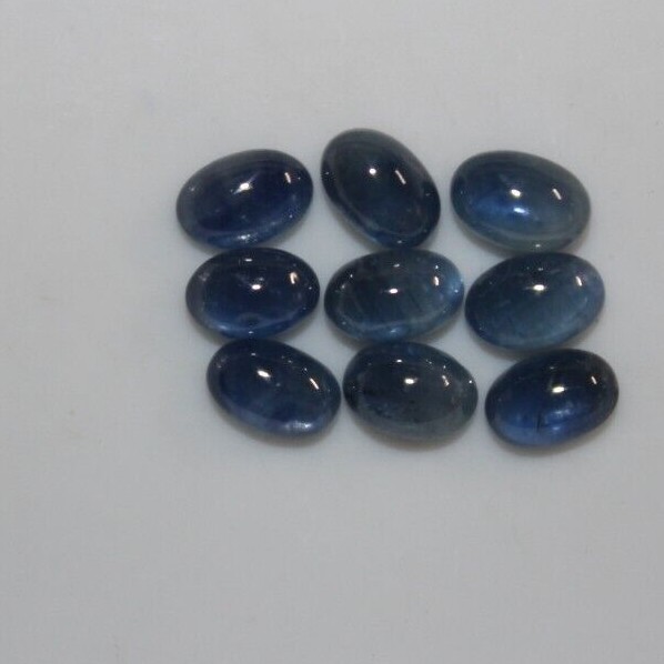 Blue Sapphire (Burma Mine) 6x4mm, 7x5mm, 8x6mm Oval Cabochon Loose Gem(s)