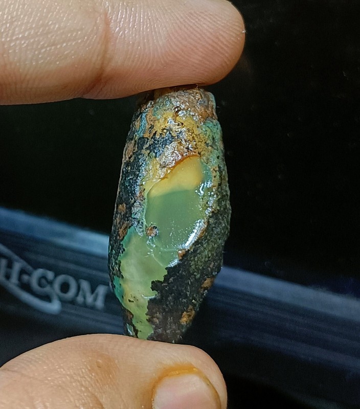 35 Carat, Natural Ethiopian Opal Raw Rough, Multi Flash Gemstone.