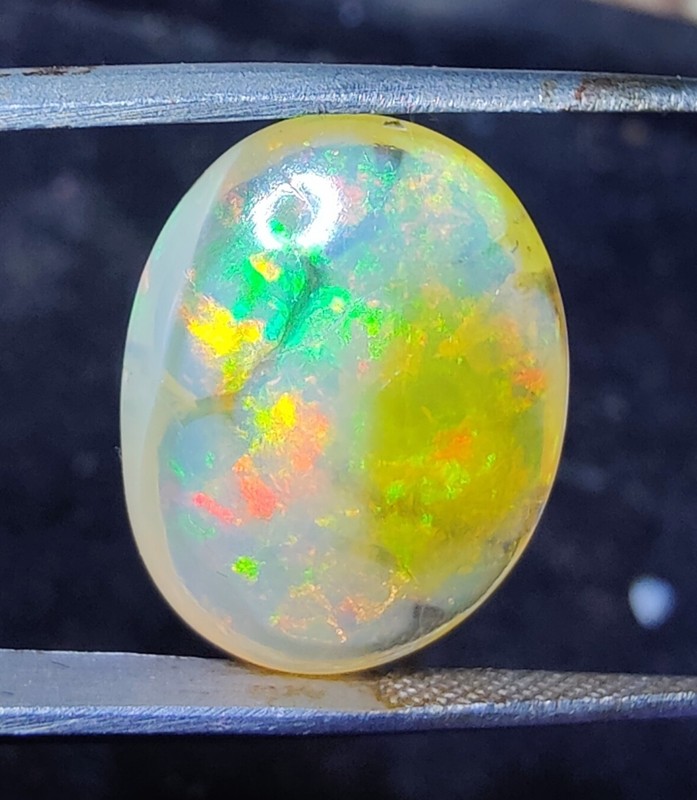 October Birthstone Opal, 10 Carat, Size- 19×14.5×6.5 mm, Ethiopian Opal Oval Cab
