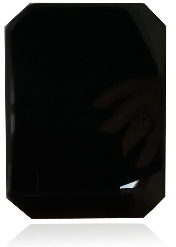 ⚫ Onyx Natural Emerald Cut 9mmx7mm ⚫