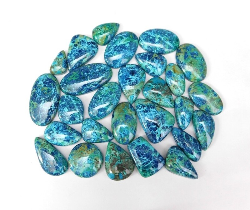 Best Quality Shattuckite Cabochon Wholesale Lot, Mix Shapes and Size 71836
