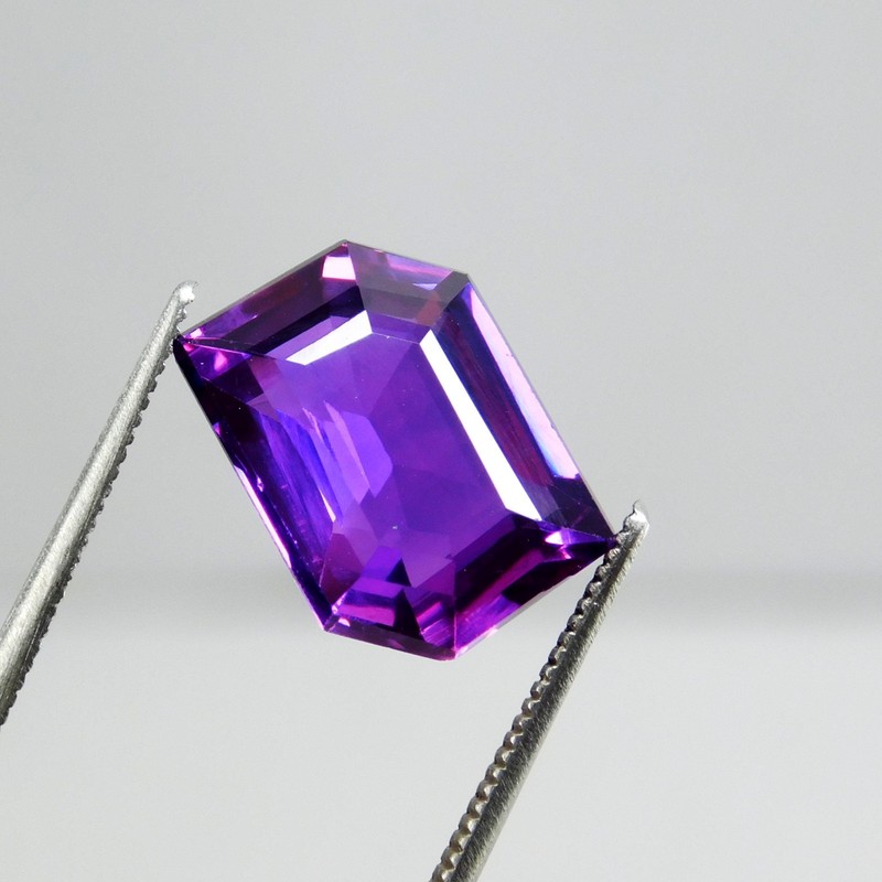 9.10 Ct Natural Purple Blue Tanzania Tanzanite Fancy Shape Stunning Gemstone gallery