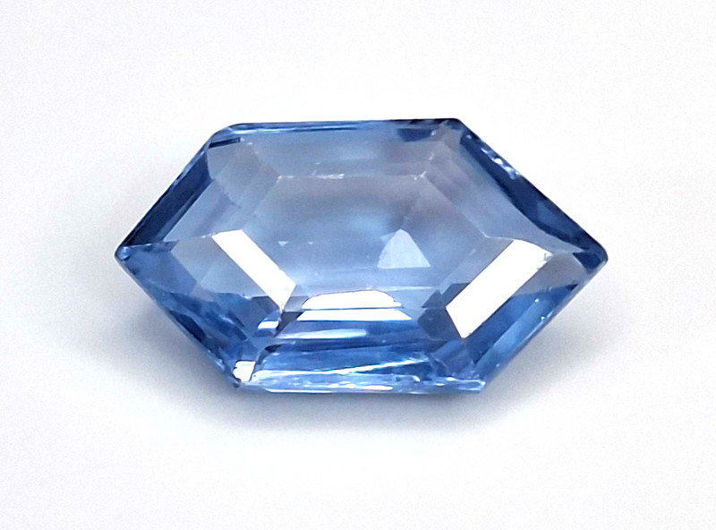 Sky Blue Aquamarine Fancy Cut 8-10 Ct Natural Certified Loose Gemstone RK325