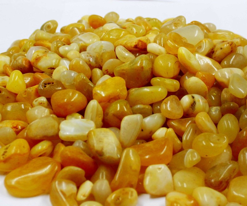 Untreated/Unheated Beautiful 500-20000Ct Natural Yellow Onyx Loose Gemstone Lot gallery