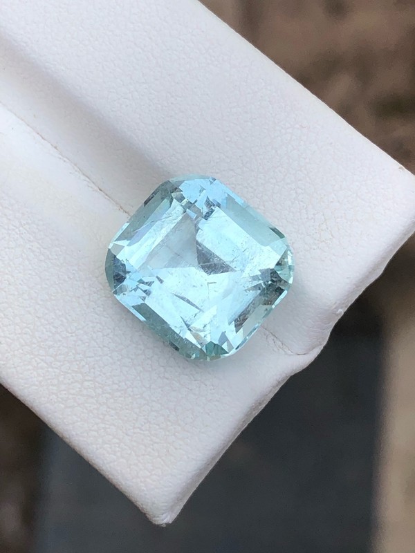 9.45 Ct Natural aquamarine Stone – Prosperity, Success & Positive Energy Crystal gallery