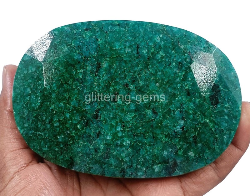 Massive 3000ct Natural Emerald & Sapphire Oval Gems (2pcs) | Natural gallery