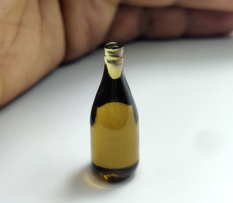 Natural Bear Quartz Bottle