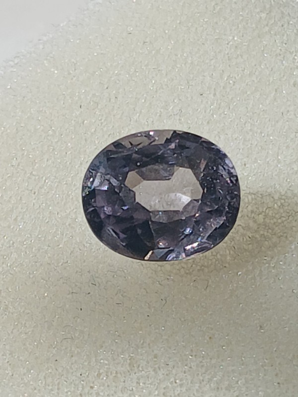 Natural Light Violet Spinel 2.50ct Cushion Cut Loose Gemstone untreated