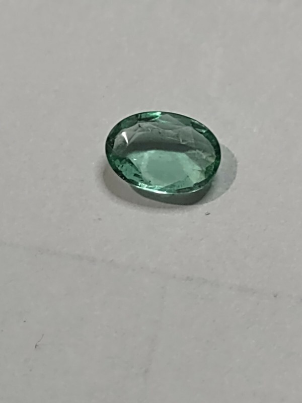 Outstanding .51Ct Natural Colombia Emerald Untreated, Eye Clean, Certified