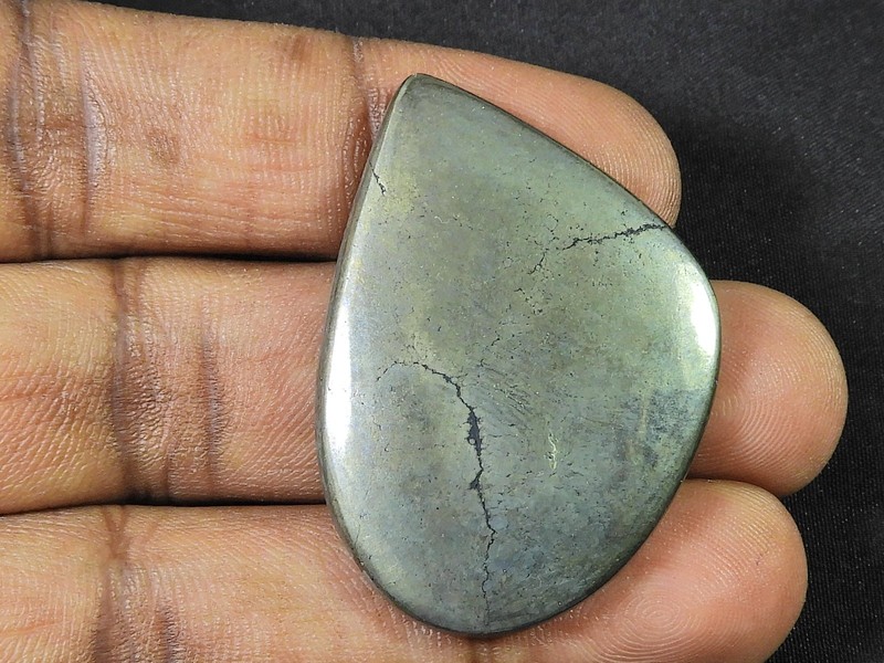 86Cts. AAA Natural Appache Gold Designer Fancy Loose Gemstone 30X41X05 MM