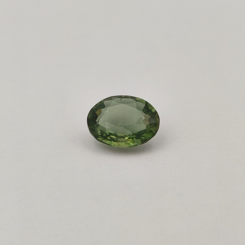 Natural Green Apatite 1.90ct Rectangle Oval Cut 8.8x7mm Madagascar