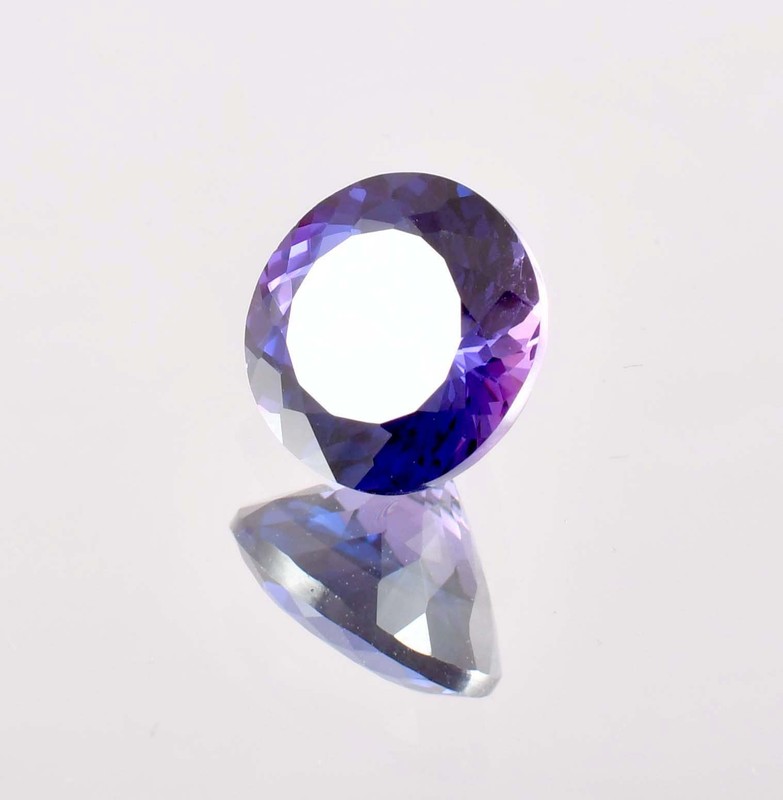 Flawless Natural 10 x 10 Java Plum Sapphire Gemstone (GIT) Certified) gallery