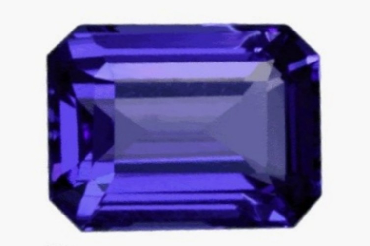 IOLITE 9 X 7 MM EMERALD CUT ALL NATURAL A-38