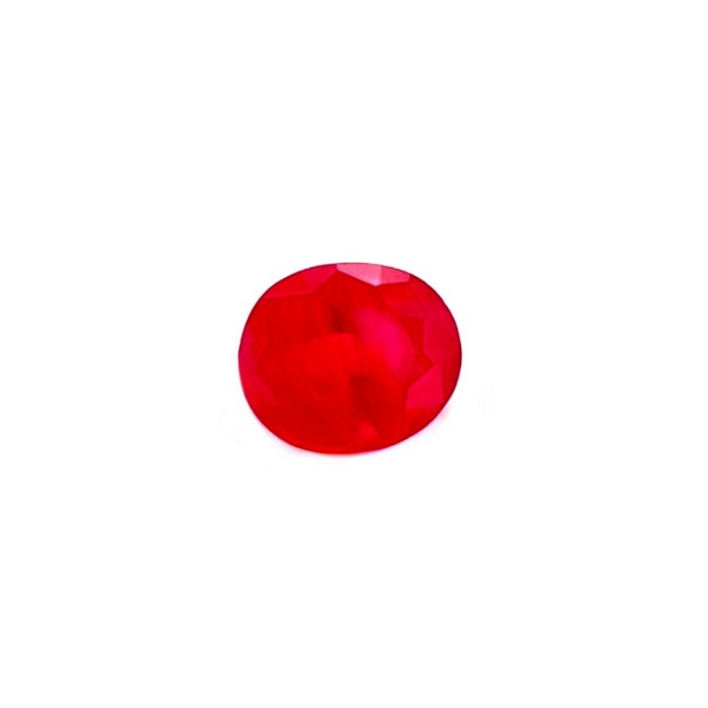NATURAL 0.37ct WINZA Ruby VIVID Red RARE Oval Cut 4×3.5mm Loose Gem
