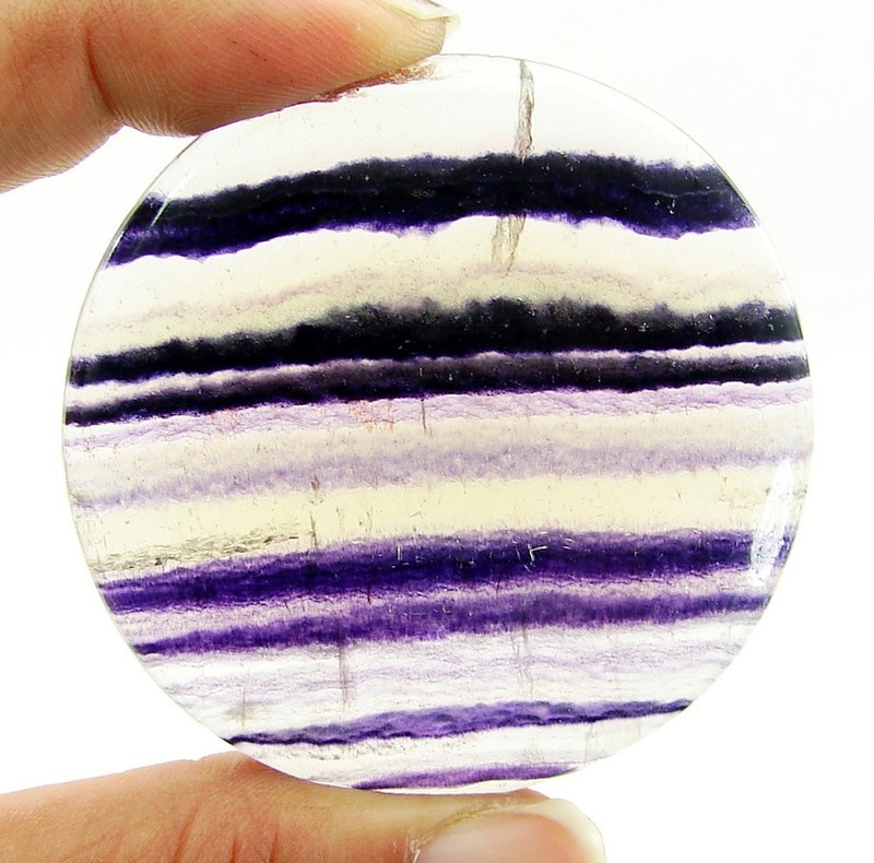 206.00 Ct Natural Bi-Color Fluorite Loose Gemstone Cabochon Wire Wrap Stone-3304