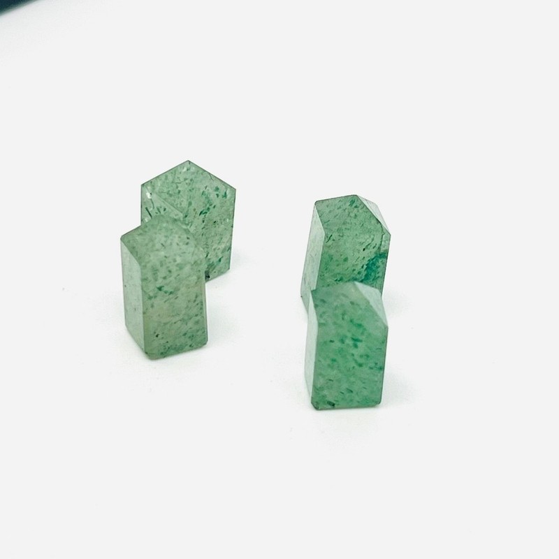 [WHOLESALE] 6X12 MM NATURAL GREEN STRAWBERRY PANCIL POINT LOOSE GEMSTONE gallery
