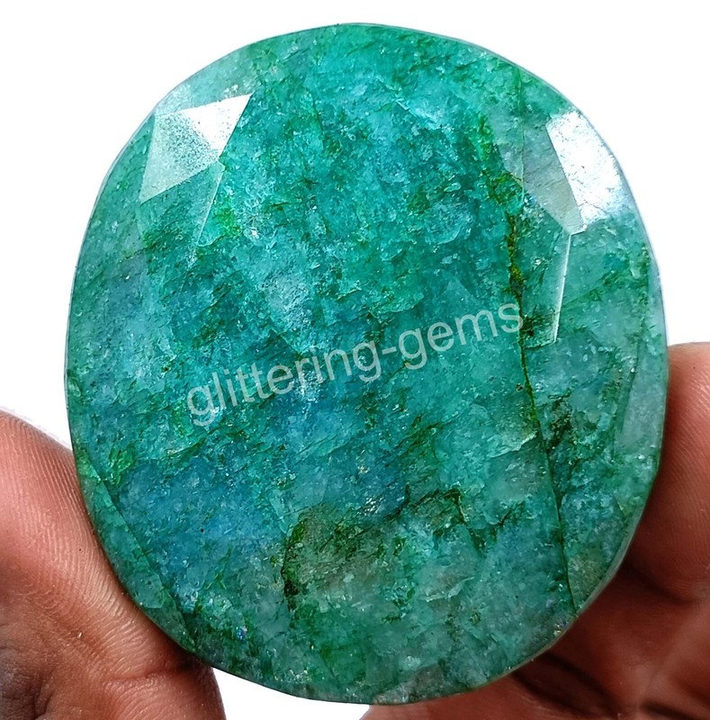 IGL Oval Cut 744.65 Ct Natural Huge Green Emerald Museum Grade Gemstone 5JJN