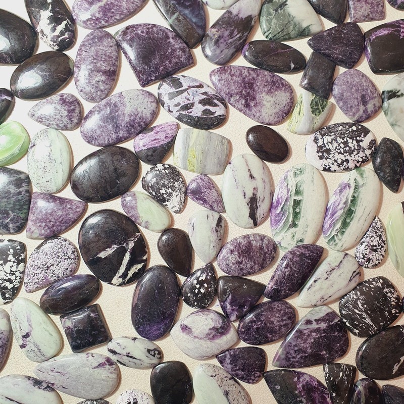 Natural Kammererite Loose Cabochon Designer Gemstone