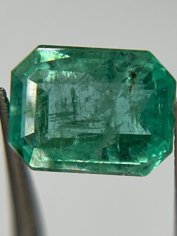 1.42 Ct Natural Emerald – Emerald Cut Green Beryl – 8.00 x 5.63 mm Loose EM44