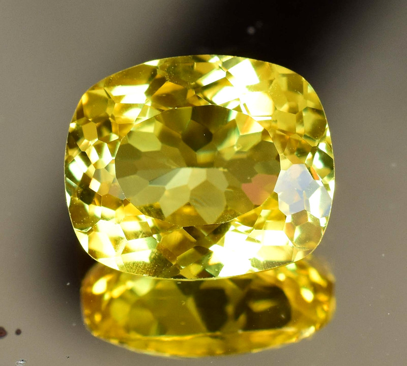 11.05 Ct Natural Yellow Sapphire Cushion Stunning Certified Loose Gemstone
