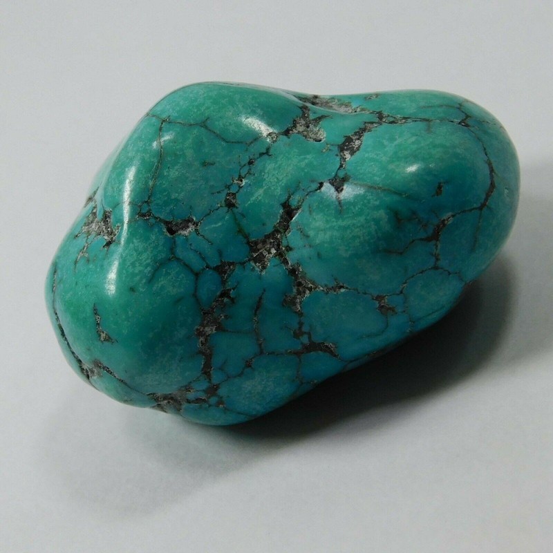 Natural Arizona Blue 42 Carat Turquoise Rough Slab Crystal Loose Gemstones gallery