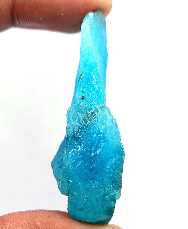 150-170 CT NATURAL KASHMIRI BLUE SAPPHIRE ROUGH DYED CERTIFIED LOOSE GEMS N26 gallery