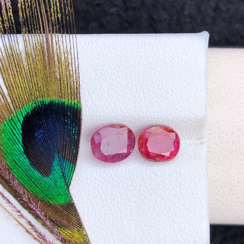 2..50 CT 100% Natural Faceted Cut Red Ruby Loose Gemstone lotFrom Afghanistan118 gallery