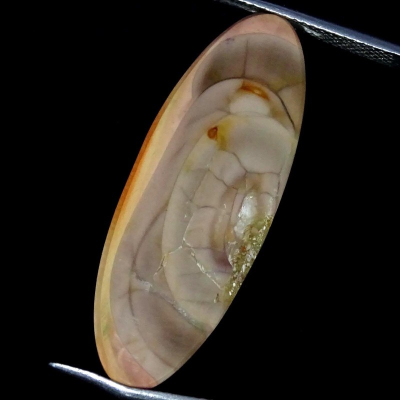 13.60Cts Natural Imperial Jasper Oval Cabochon Loose Gemstone 12X34X4MM gallery
