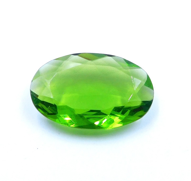 20X30 MM Peridot Oval Cut Loose Gemstone 29.50 Cts 1 Pcs For Pendant C-4018