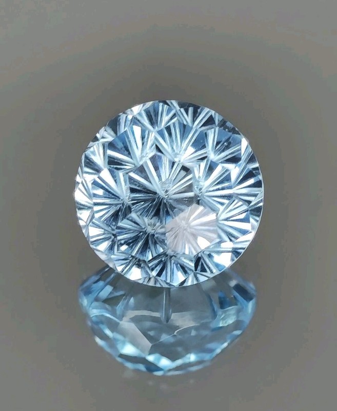 Killiecrankie Diamond 3.25ct Fancy Honeycomb Cut – Tasmania Rare Sky Blue ✨️