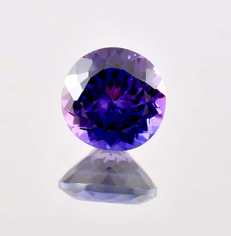 Flawless Natural 10 x 10 Java Plum Sapphire Gemstone (GIT) Certified)