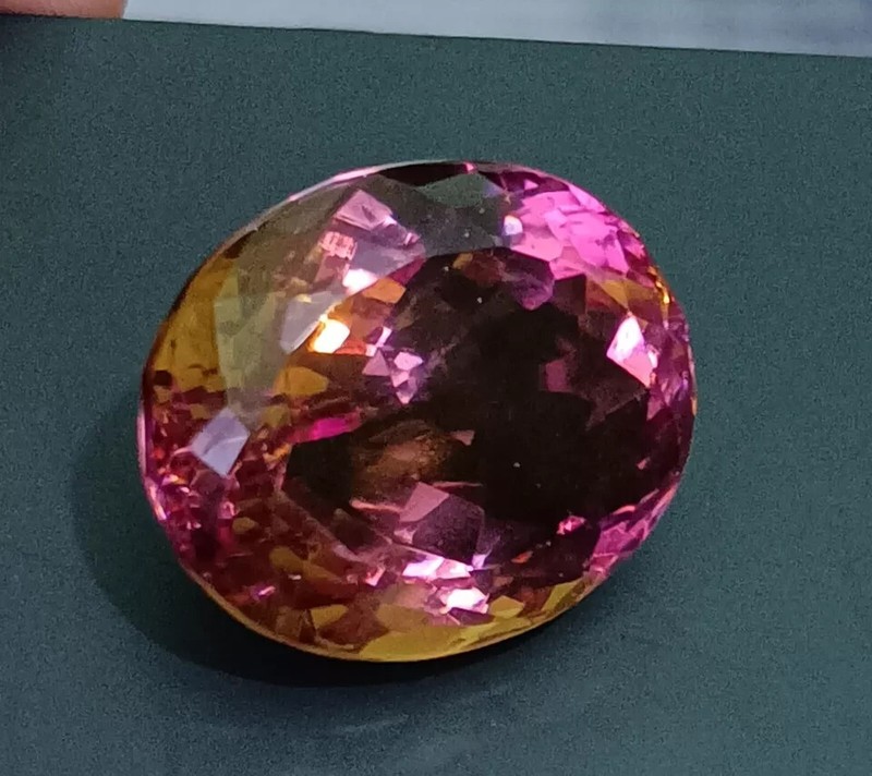 (7 Color-Change) Oval Cut 70-75 Ct NATURAL Alexandrite Loose Certified GEMSTONE
