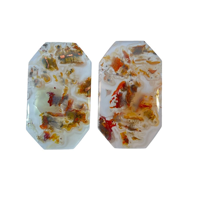 87.19 Ct Natural Aquadite Chalcedony Cabochon Loose Gemstone Copper Health