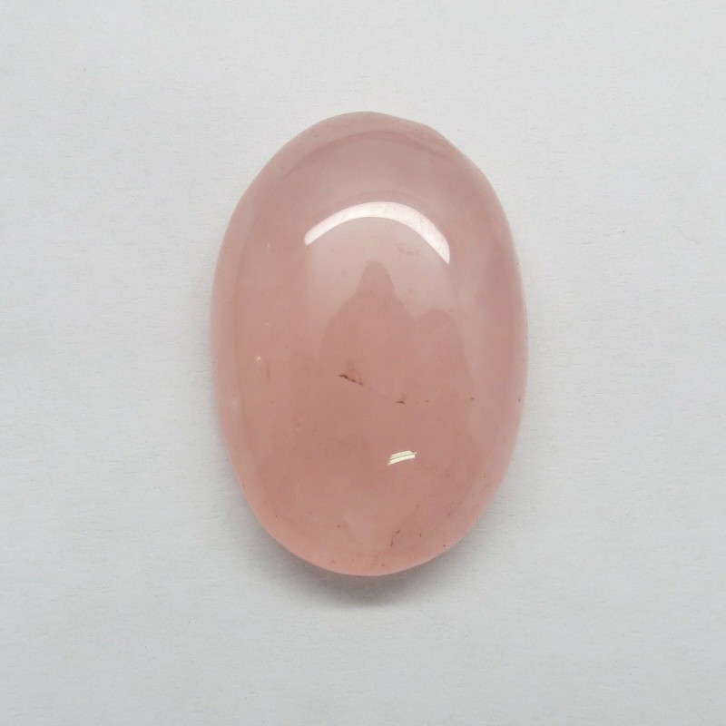 01 Natural Gemstone Rose Quartz Square 36x25x11mm Cabochon 79 Carats Loose Stone
