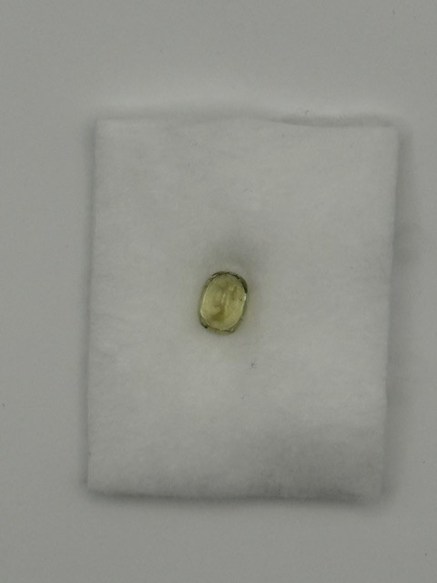 GFCO Certified Natural Chrysoberyl Alexandrite 1.28ct Oval, Color‑Change