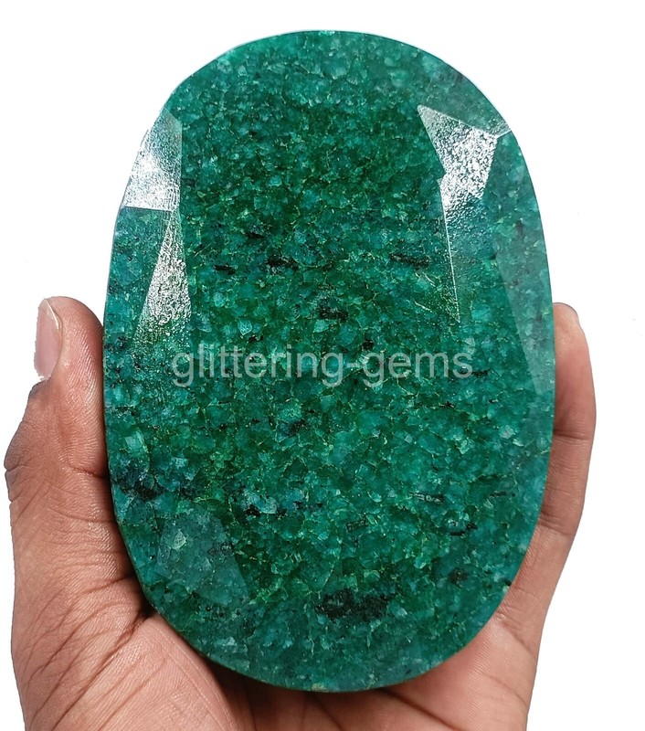 Massive 3000ct Natural Emerald & Sapphire Oval Gems (2pcs) | Natural gallery