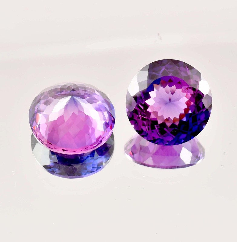1 Pair Flawless Java Plum Sapphire Loose Gemstone GIT Certified Size Available gallery
